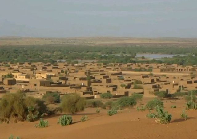 Ménaka vue depuis la dune